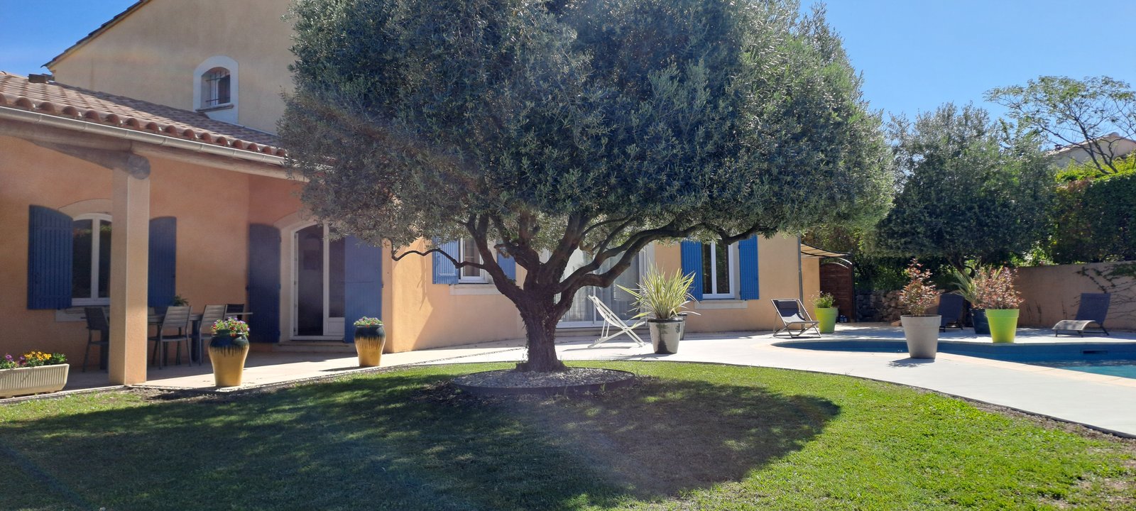 Vue sur le jardin